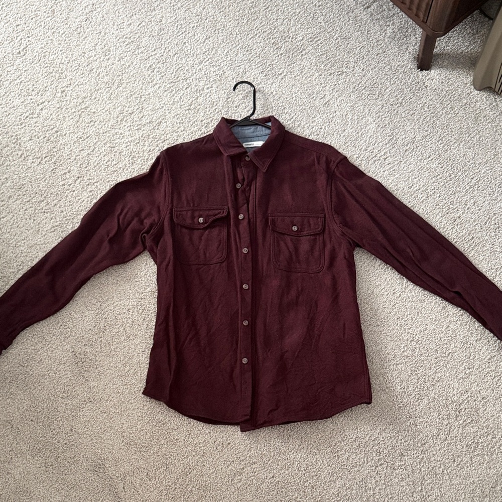 Sonoma Maroon Shacket